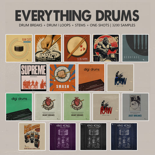 Everything Drums (One-Shots and Drum Breaks)